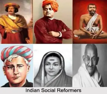 Leaders of Indian Renaissance and reform movements