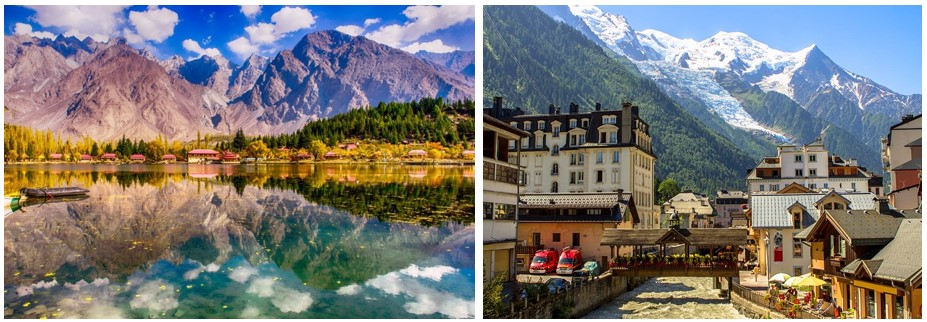 Great mountains of the world