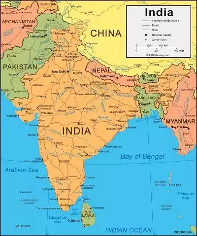 Geographical Facts about India